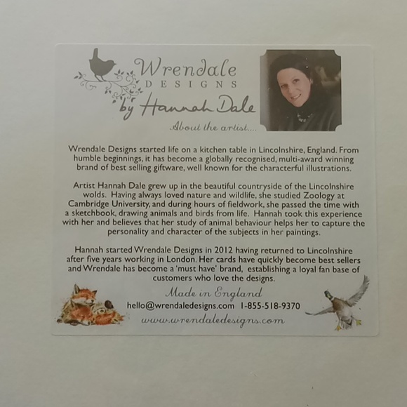 Wrendale designs "Pug Love" 15x15 print - Picture 3 of 4